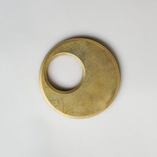 Brass Trivet - Moon