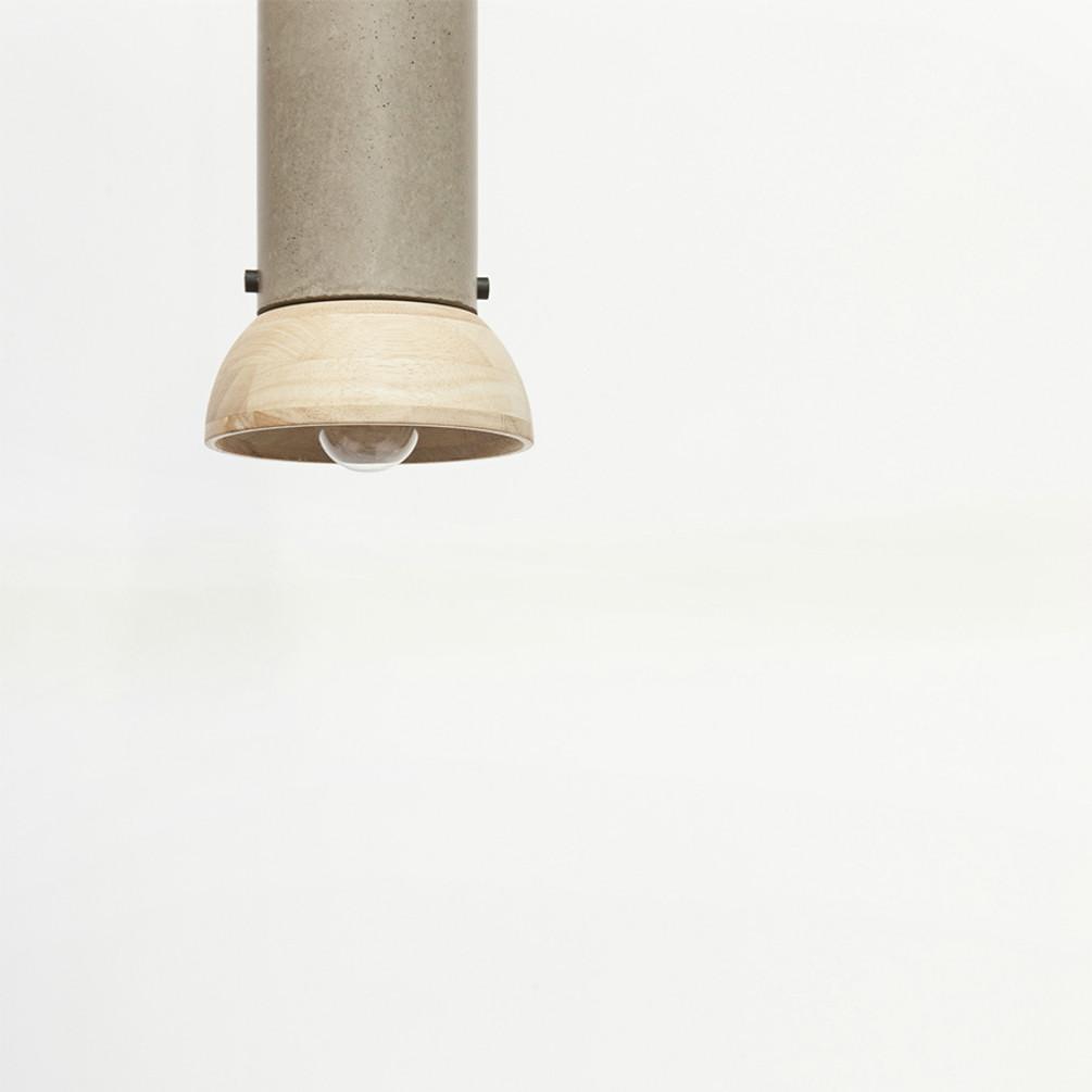 Bei Concrete & Bamboo Pendant