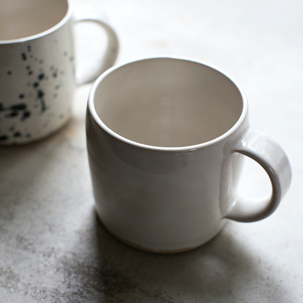 Square Mug - White