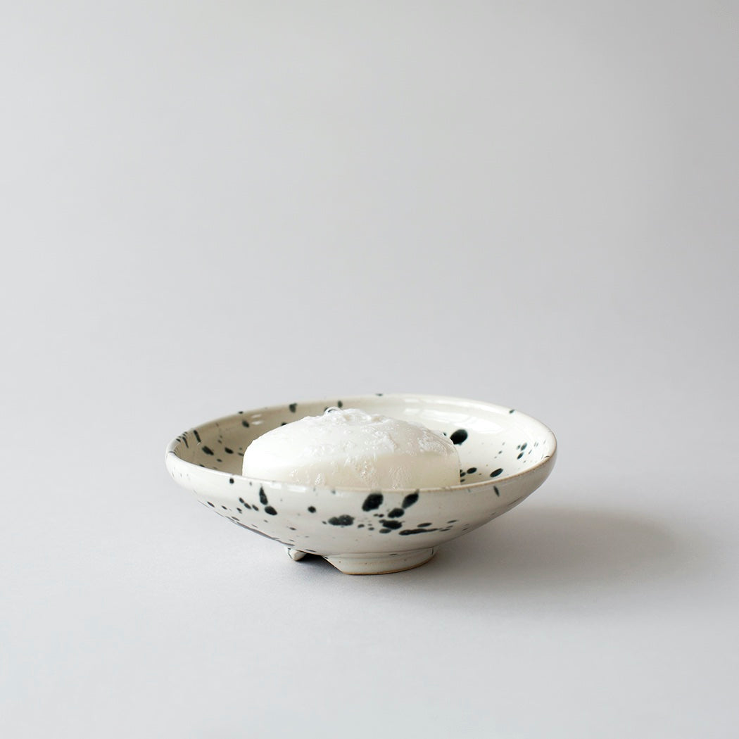 Stoneware Soap Dish - Speckle