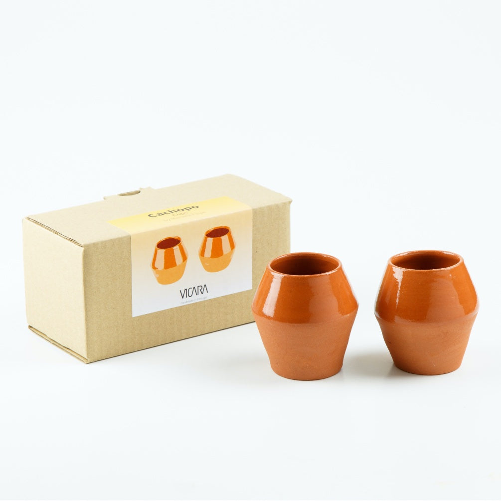 Cachopo Terracotta Tumblers - Set of 2