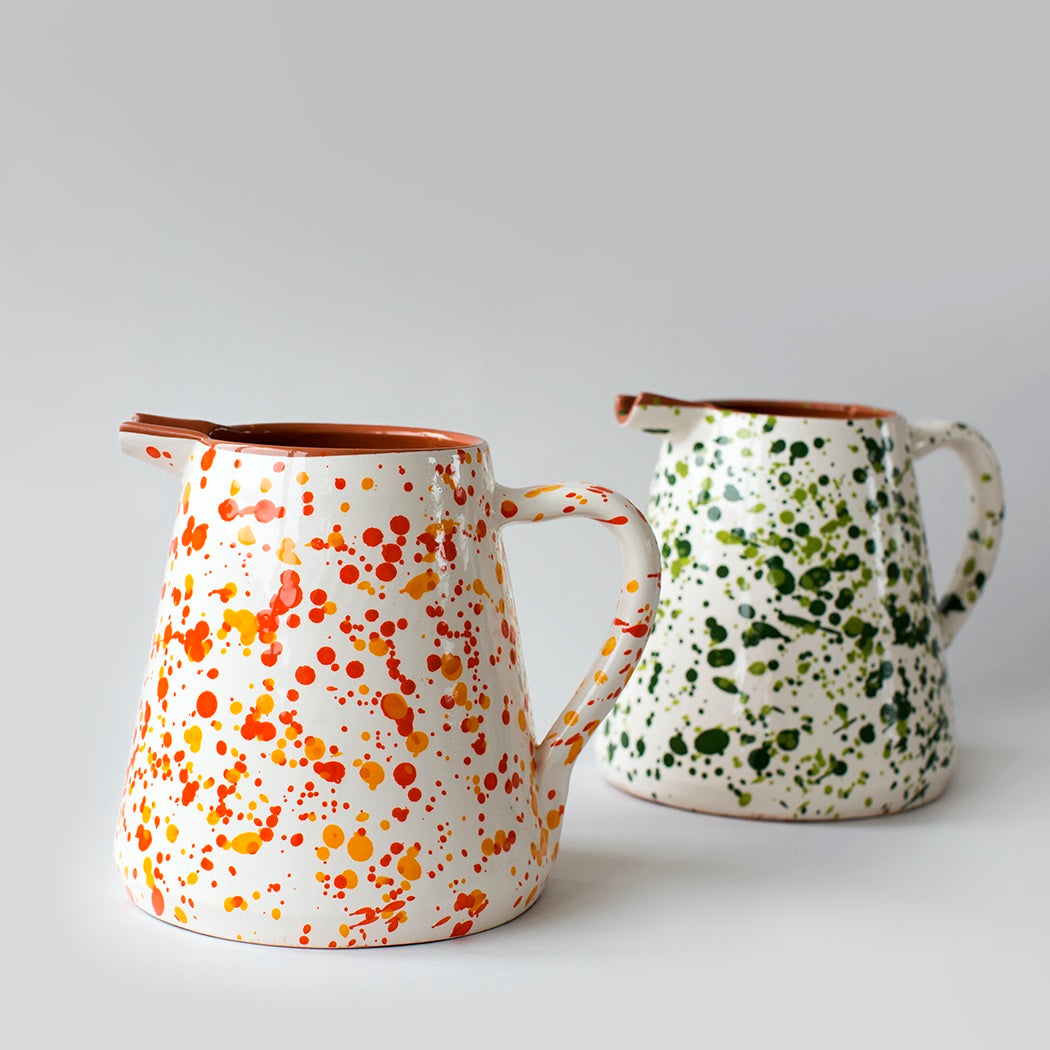 Chroma Speckled Pitcher - Green