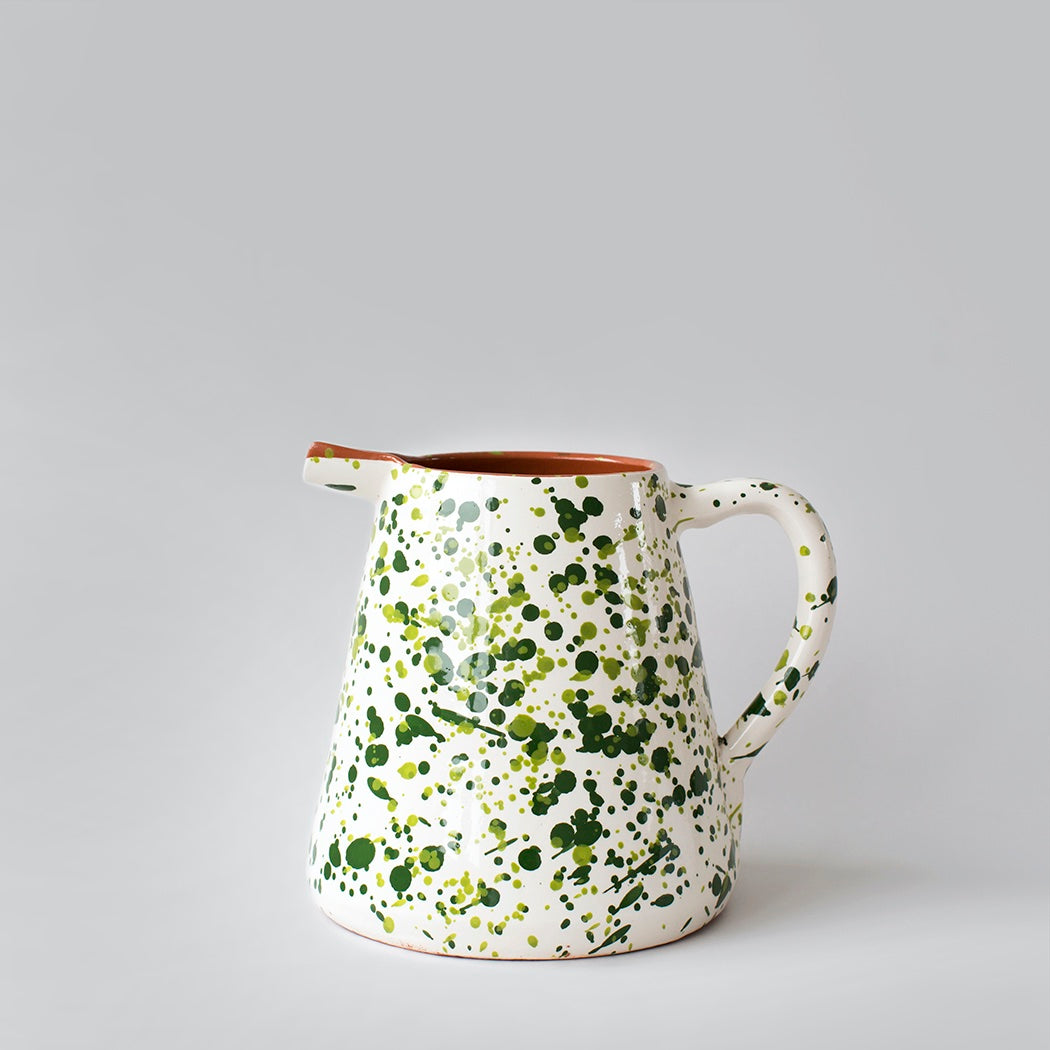 Chroma Speckled Pitcher - Green