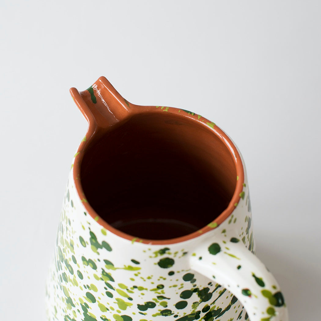 Chroma Speckled Pitcher - Green