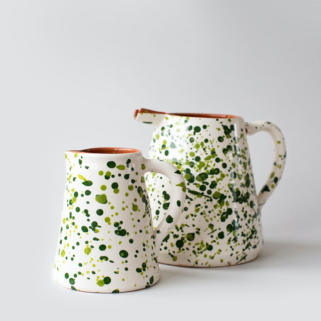 Chroma Speckled Pitcher - Green