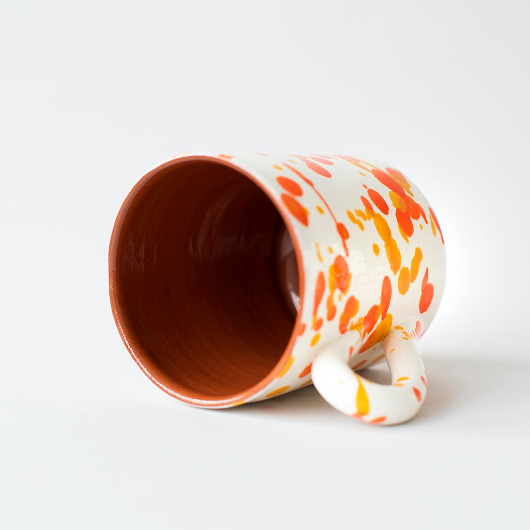 Chroma Speckled Mug - Orange