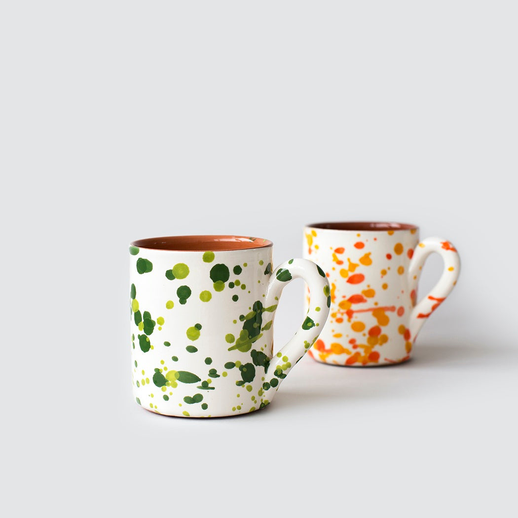 Chroma Speckled Mug - Green