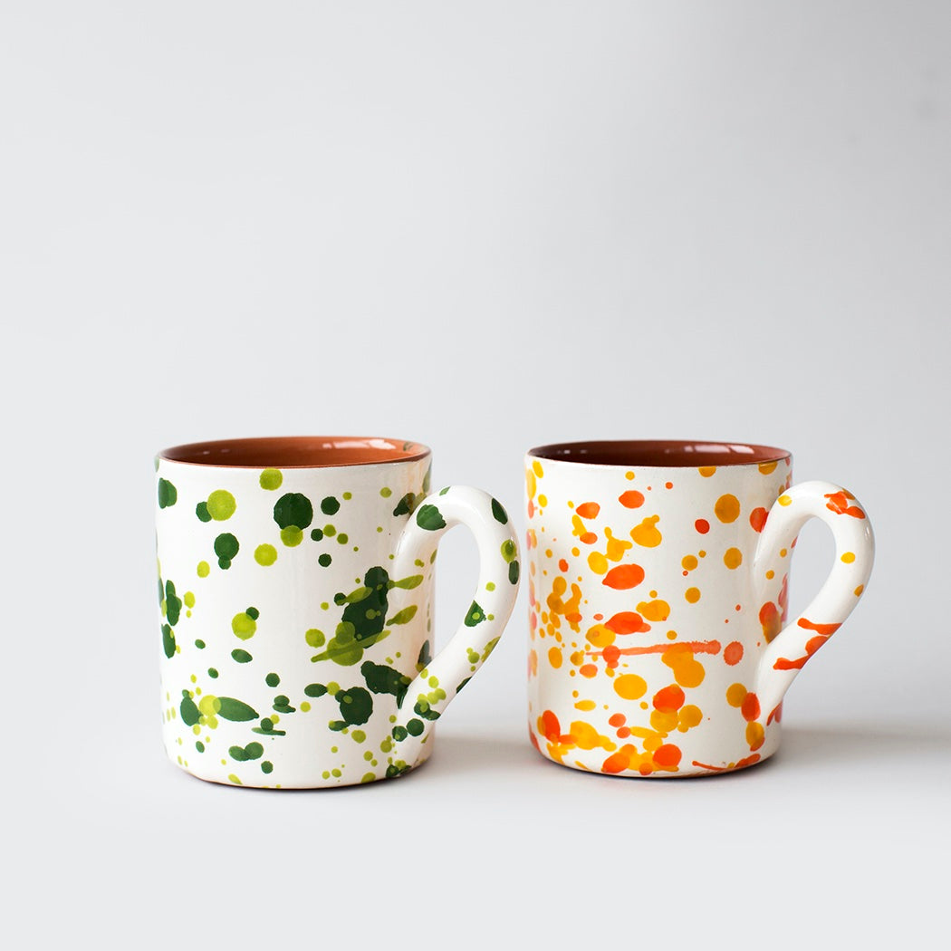 Chroma Speckled Mug - Green