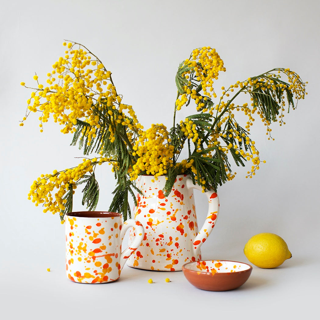 Chroma Speckled Mug - Orange