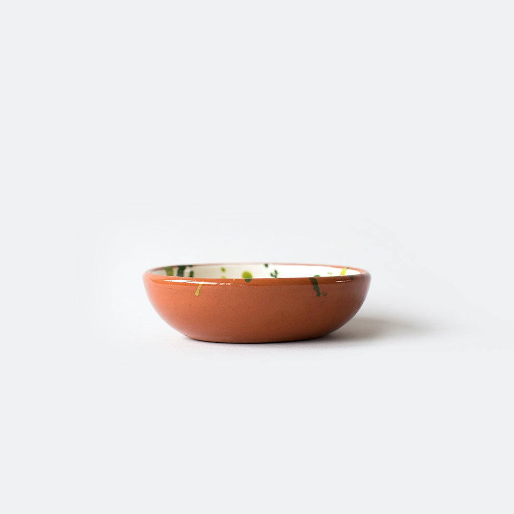 Chroma Speckled Small Bowl - Green