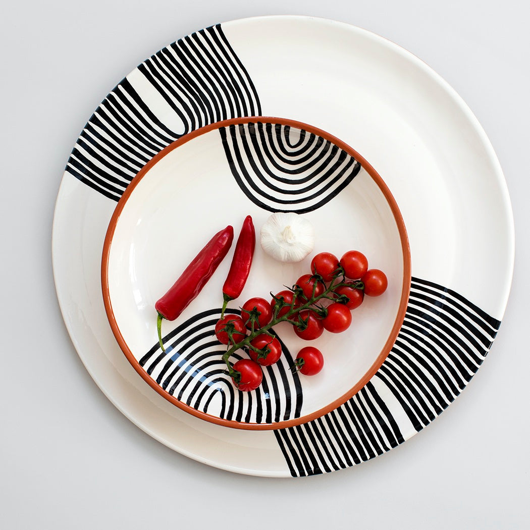 Double Arch Platter - Black