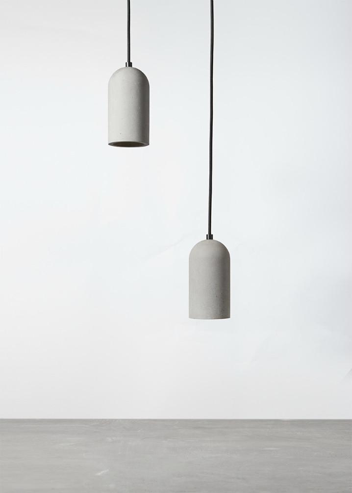 Concrete Pendant Light