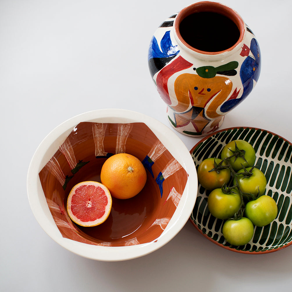 Dança Terracotta Bowl