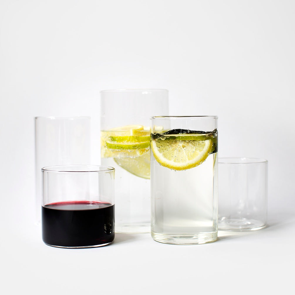 Glass Tumblers - Pack of 6 (Medium)