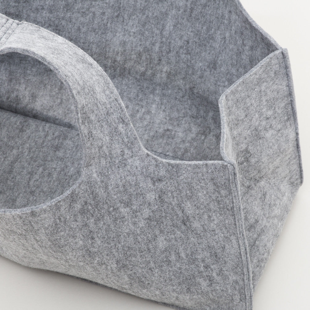 Torbuschka Felt Storage Bags (Light Grey)